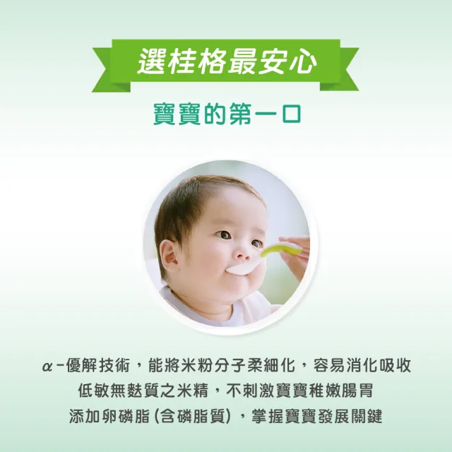 【QUAKER 桂格】有機米精300g/罐