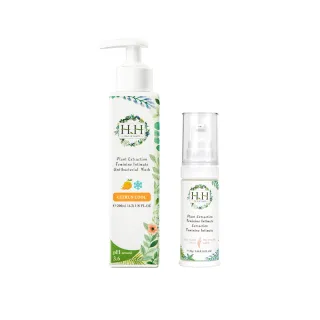 【HH 草本新淨界】私密植萃抗菌潔淨露/私密美白緊緻凝露(200ml/30ml)