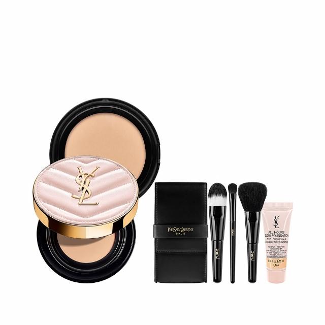 【YSL】官方直營 超模光感精華水氣墊組(粉氣墊12g+蕊12g)