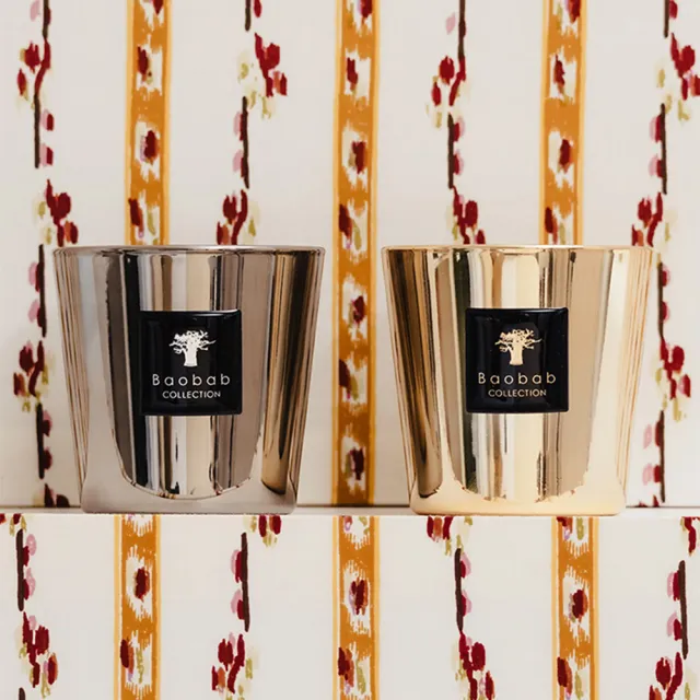 【Baobab Collection】香氛蠟燭 2入禮物組 Les Exclusives 典藏臻選 /Pearls 珍珠 (禮物/送禮)