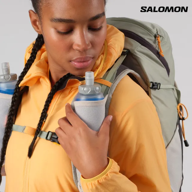 【salomon】AEROTREK 18 多功能背包 海草綠/白雲銀
