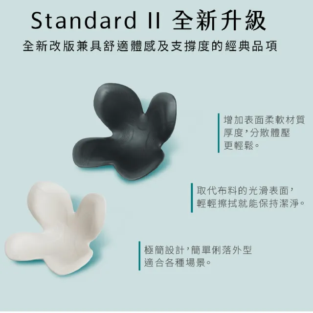 【Style】Standard 健康護脊椅墊 輕便款(護脊坐墊/美姿調整椅)