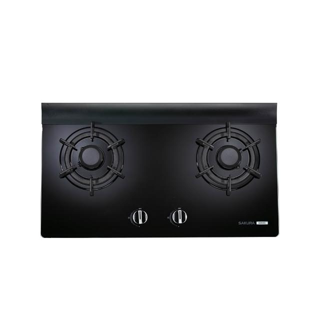 【SAKURA 櫻花】二口高效玻璃檯面爐 G-2826GB LPG/NG1 含基本安裝