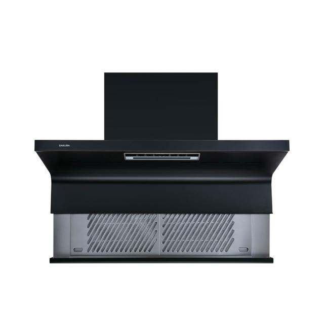 【SAKURA 櫻花】80cm半隱藏近吸除油煙機-渦輪變頻 AI風控系列 DR-7396L 含基本安裝