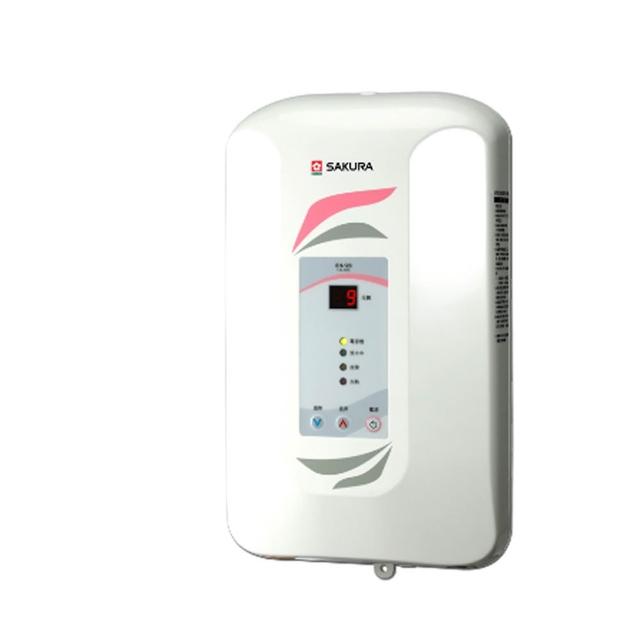【SAKURA 櫻花】九段調溫瞬熱式電熱水器 SH-123 含基本安裝
