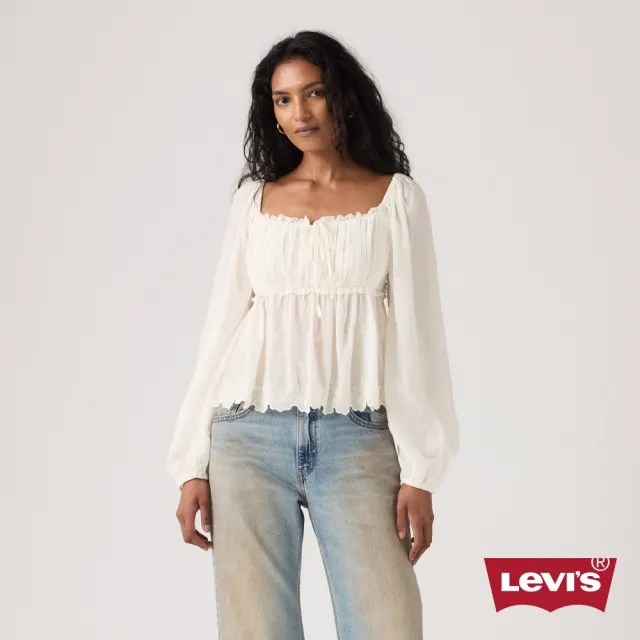 【LEVIS】Levi”s 罩衫 波西米亞風格 女生上衣 熱賣單品 005ZT-0002