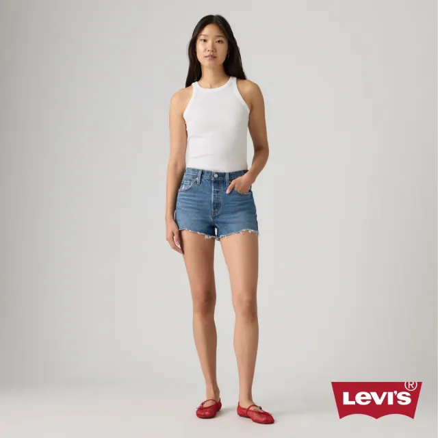 【LEVIS】Levi”s 501 短褲 貓鬚短褲 女生牛仔褲 熱賣單品 56327-0528