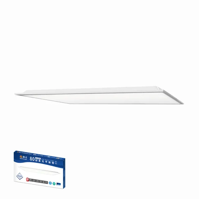 【DanceLight 舞光】2入｜4×2尺 80W LED柔光平板燈 輕鋼架面板燈 直下式 高亮度 辦公室燈具