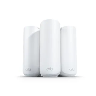 【NETGEAR】Orbi RBE373 BE5000 雙頻WiFi 7 Mesh延伸系統 路由器+2衛星 1.5GHz四核+1GB RAM(Orbi RBE373)