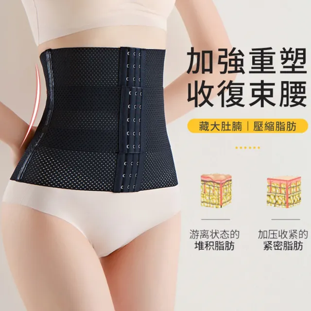 【OMRUI】618特惠 產後恢復收腹帶 美體塑身束腰帶 可調節盆骨束帶 護腰帶 產後照護加壓彈力帶