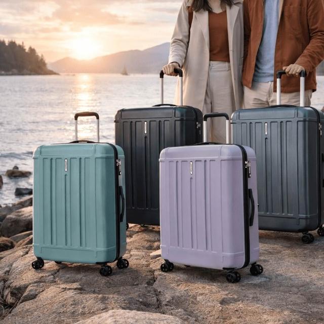 【eminent 萬國通路】Probeetle - 28吋 飛機輪PC拉鍊行李箱 KG09(共六色)