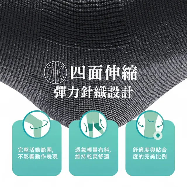 【OPPO】輕型高彈膝護套 單入裝 RK200