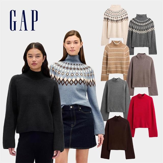 【GAP】女裝 針織衫/毛衣-多款任選(841049&844934)