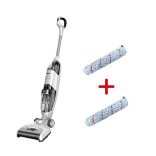 【HERAN 禾聯】MOMO獨家! 2月加碼送滾刷!無線洗拖吸塵器-HWC-22EC010(自動清潔滾刷/拖地吸塵/洗地機入門款)