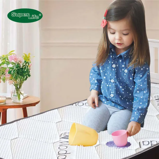 【Super Life】透氣兒童硬式手工彈簧床墊｜客製60X120X12cm以內(客製床墊｜長X寬尺寸依照買家)