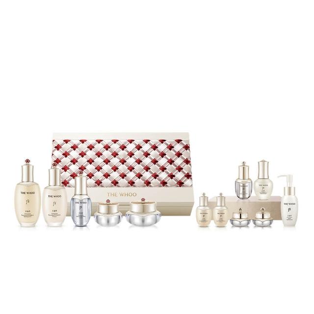 Whoo後 天氣丹 PRO 織緞御藏 是專櫃級保養組合，專為全膚質設計，具備強效保濕與提亮膚色功效，適合日常使用，讓肌膚煥發健康光采。