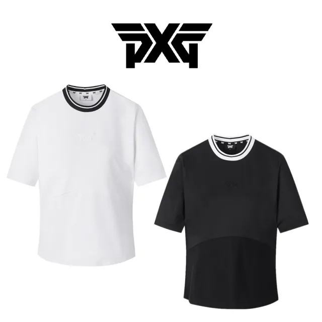 【PXG】MESH KNIT MIX 女士 高爾夫短袖上衣(兩色任選)