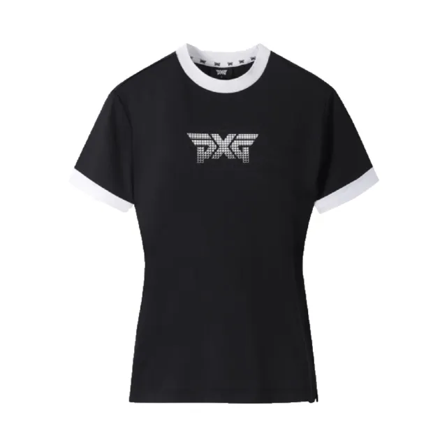 【PXG】ROUND NECK 女士 圓領短袖上衣 黑色(PJMPW1222-21)