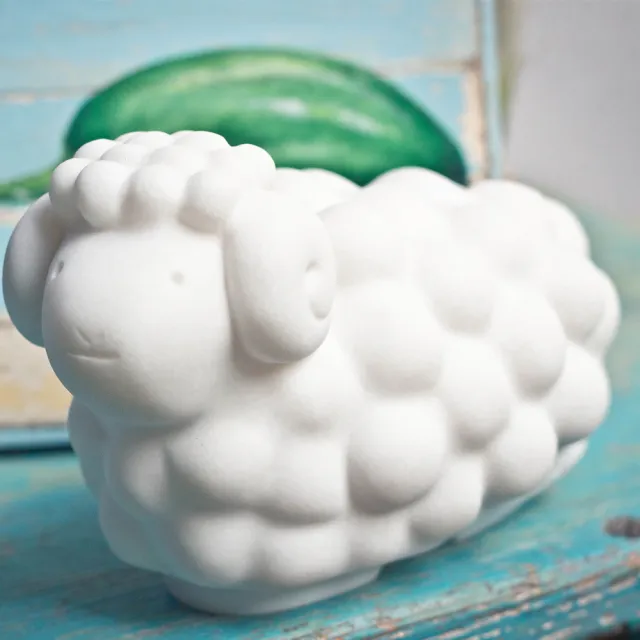 【Gallery Chuan 筌美術】好食光．幸福羊(十二生肖 羊 複合石材 石雕 送禮 藝品 藝術禮品)