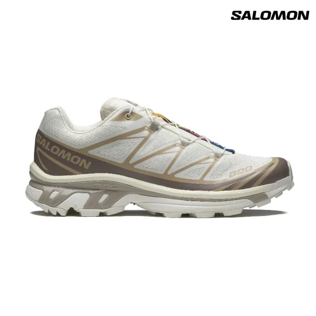 【salomon】XT-6 運動鞋 杏奶棕