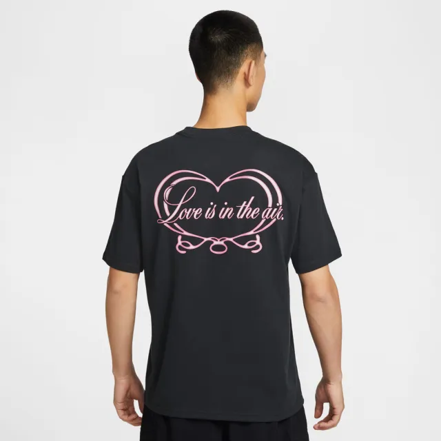 【NIKE 耐吉】短袖上衣 男女 中性款 中磅寬鬆版型 AS U NSW TEE LSE LOVE IN AIR 黑 IH1170-010
