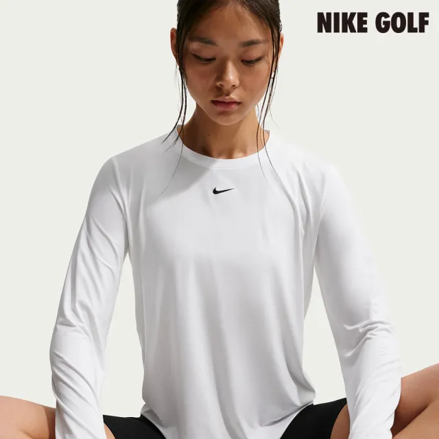 【NIKE GOLF】Nike One Classic 女款 Dri-FIT 長袖上衣 白色(FN2802-102)