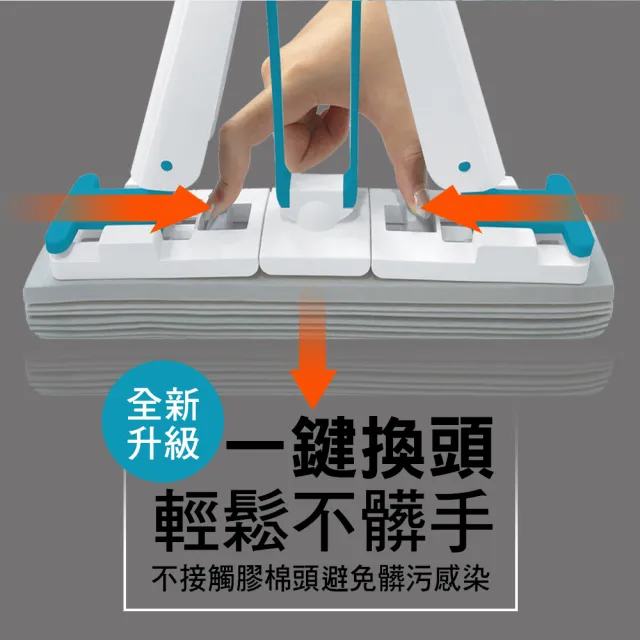 【家簡塵除】省力淨極淨膠棉拖(補充包)
