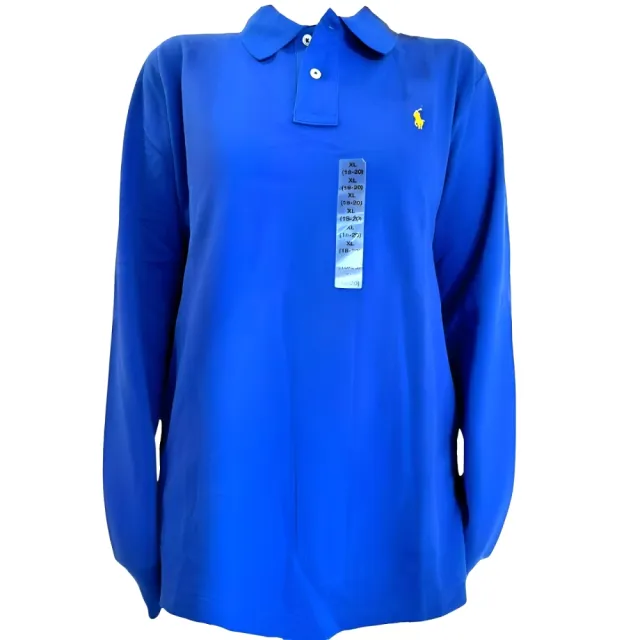 【RALPH LAUREN】青年款 刺繡小馬 POLO衫長T  多款可選(polo RL Ralph Lauren 女生可穿)