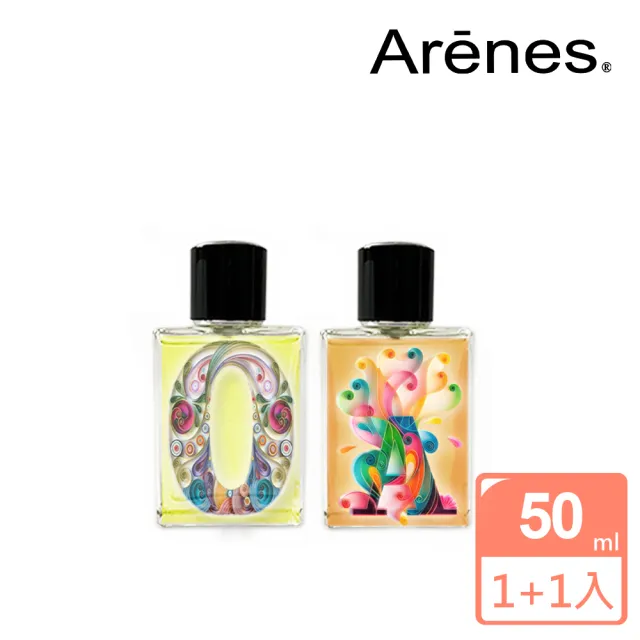 【Arenes】頭皮髮香養護髮2入組(頭皮髮胜肽+木質調髮悸動O隔離髮香霧)