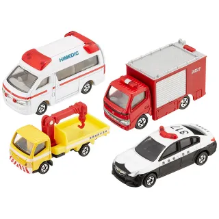 【TOMICA】小汽車組 緊急車輛組(小汽車組)