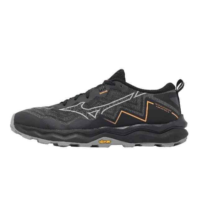 MIZUNO 美津濃】野跑鞋Wave Daichi 9 GTX 男鞋黑防水黃金大底美津濃
