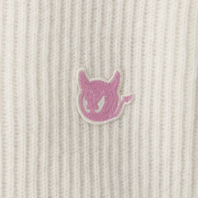 【WAAC】FULL ZIP KNIT HOODIE JACKET 女士 針織連帽外套(WWWAW25806-IVX)