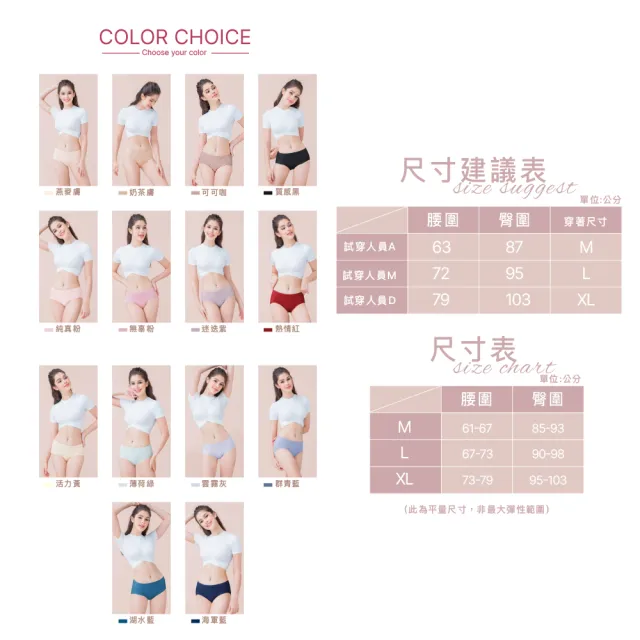 【Clany 可蘭霓】5件組  台灣製絲蛋白低敏感親膚中腰M-XL內褲 (好運紅內褲組)