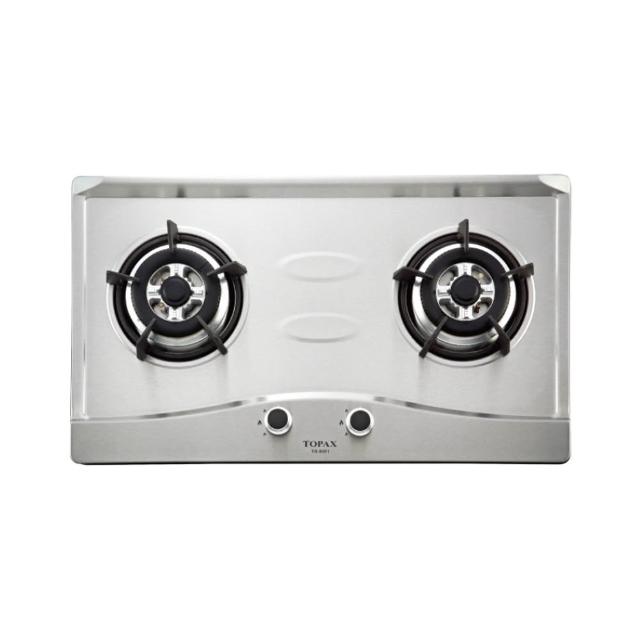 【莊頭北】二口不鏽鋼面板檯面爐 TG-8501S LPG/NG1 含基本安裝