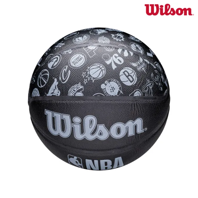 【WILSON】NBA All Team Bskt Black 籃球 黑色 7號球 WZ4029401XB7