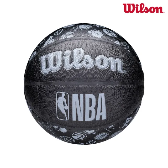 【WILSON】NBA All Team Bskt Black 籃球 黑色 7號球 WZ4029401XB7