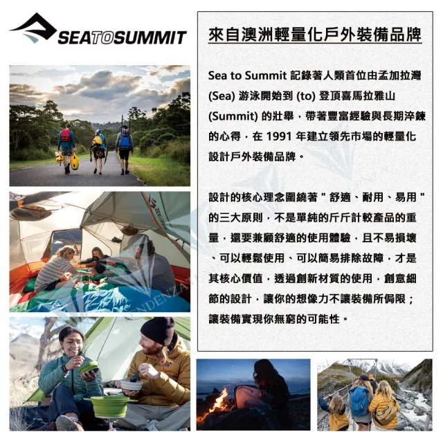 【SEA TO SUMMIT】舒適快乾毛巾 - S(單車／運動／戶外／旅行／登山／輕量)