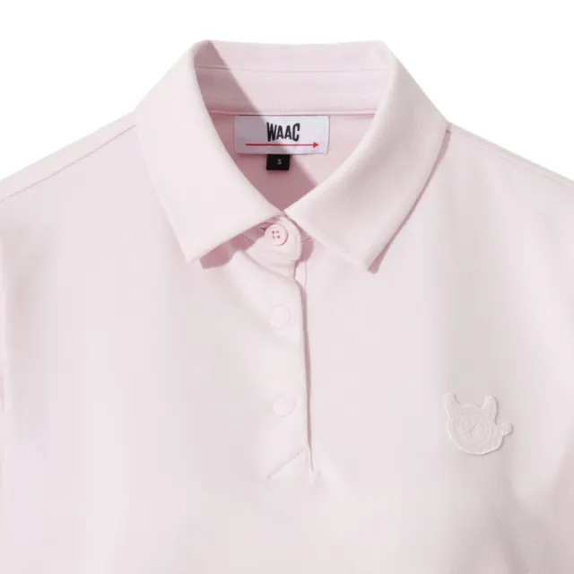 【WAAC】WINTER ESSENTIAL FLEECE POLO 女士 刷毛長袖POLO衫(WWTBW25701-PIL)