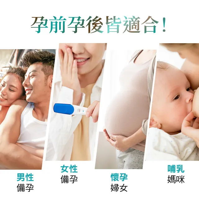 【YANNIGO 亞尼活力】3入優惠組 義大利專利活性葉酸膠囊 180顆(準備懷孕營養推薦)