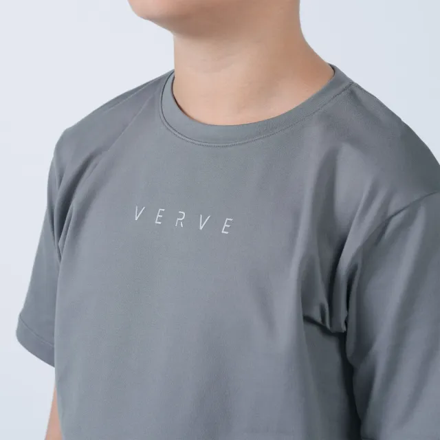【VERVE】Skin3 SOLID 親膚短袖(童裝、親膚、厚薄適中、吸濕快乾、舒適、圓領、合身、運動短袖、舒適短袖)