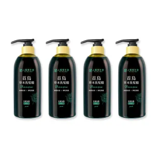 【科達製藥】首烏草本洗髮精4瓶組