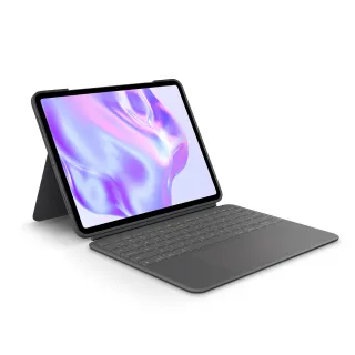 【Logitech 羅技】Combo Touch iPad Pro 2024 M4 13吋鍵盤保護套(ipad鍵盤 巧控鍵盤)