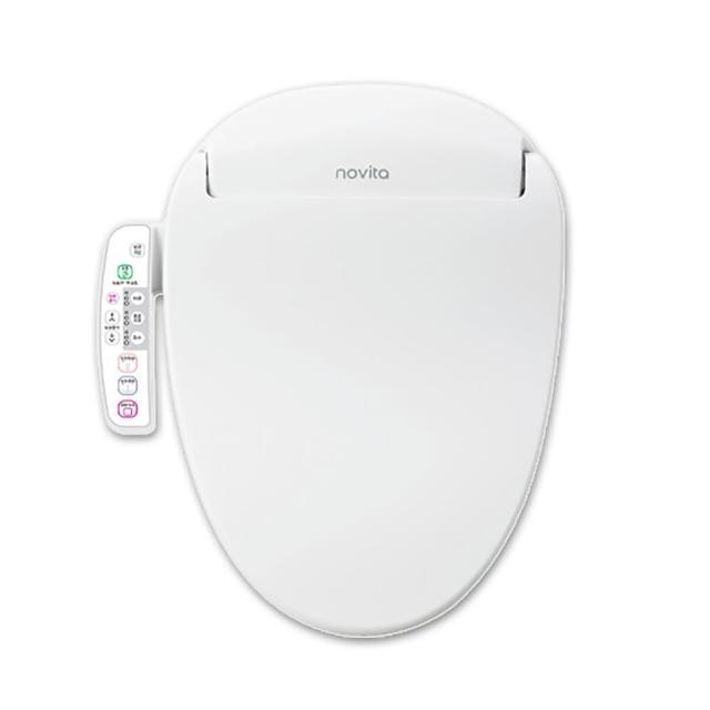 【Novita 諾維達】瞬熱式正離子濾水洗淨便座 BI-304ST 短型規格(ECO 節能/不銹鋼噴頭/薄型設計)
