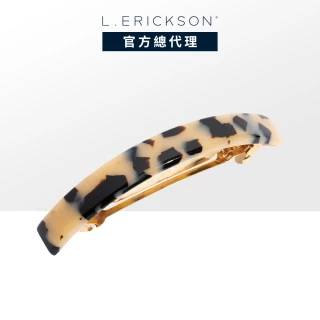 【L. ERICKSON】長型馬尾夾（象牙琥珀）