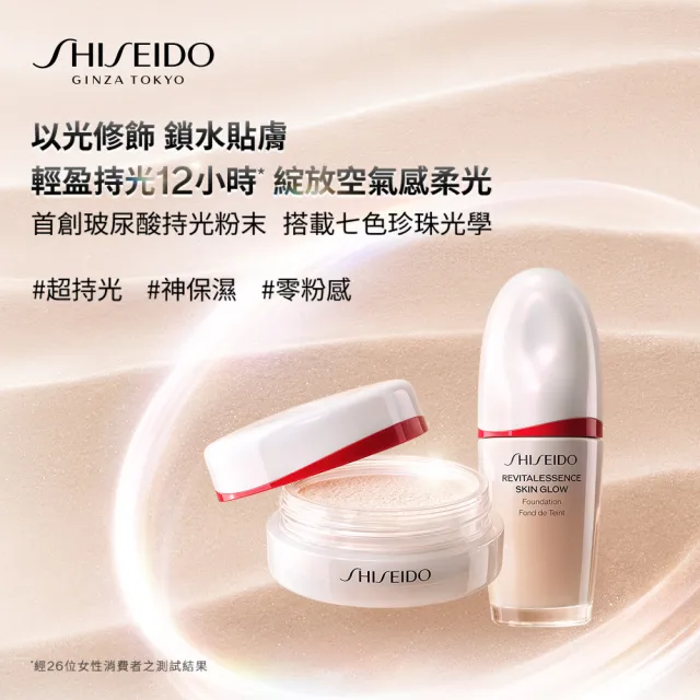【SHISEIDO 資生堂國際櫃】超聚光活膚粉底精華30mL(粉底/底妝/粉底液/保濕)