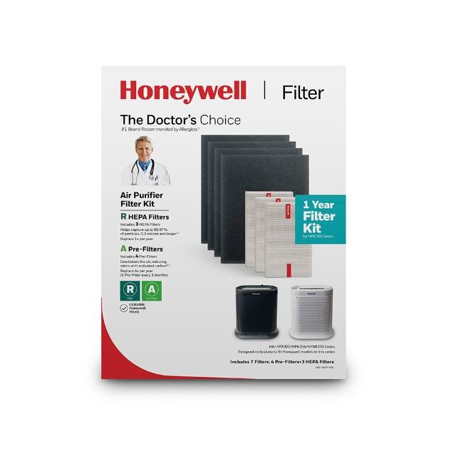 【Honeywell】(組合用)一年份耗材組 HRF-ARVP300(適用HPA300 / HPA5350WTWV1)