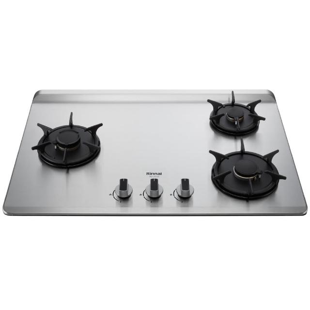 【林內】檯面式彩焱不銹鋼三口爐RB-L3700SL(原廠安裝)