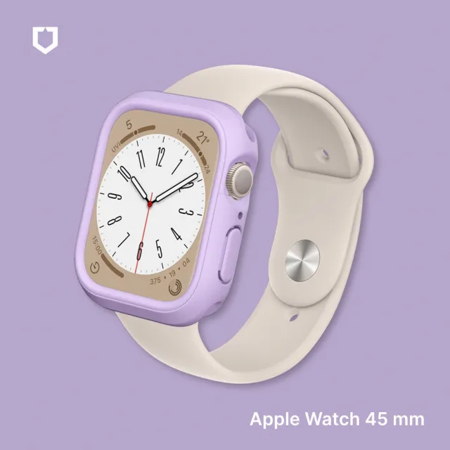 【RHINOSHIELD 犀牛盾】適用Apple Watch S9/8/7 45mm 防摔手錶保護殼