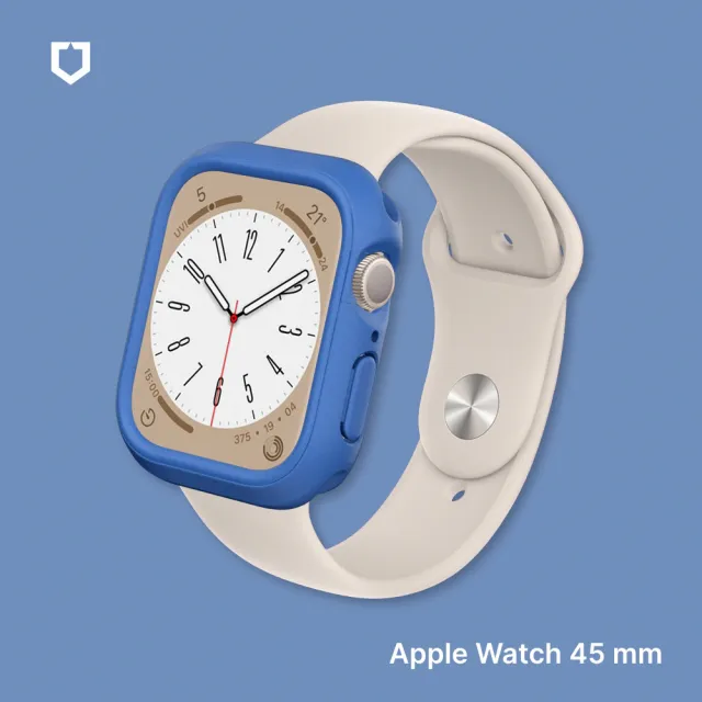 【RHINOSHIELD 犀牛盾】適用Apple Watch S9/8/7 45mm 防摔手錶保護殼