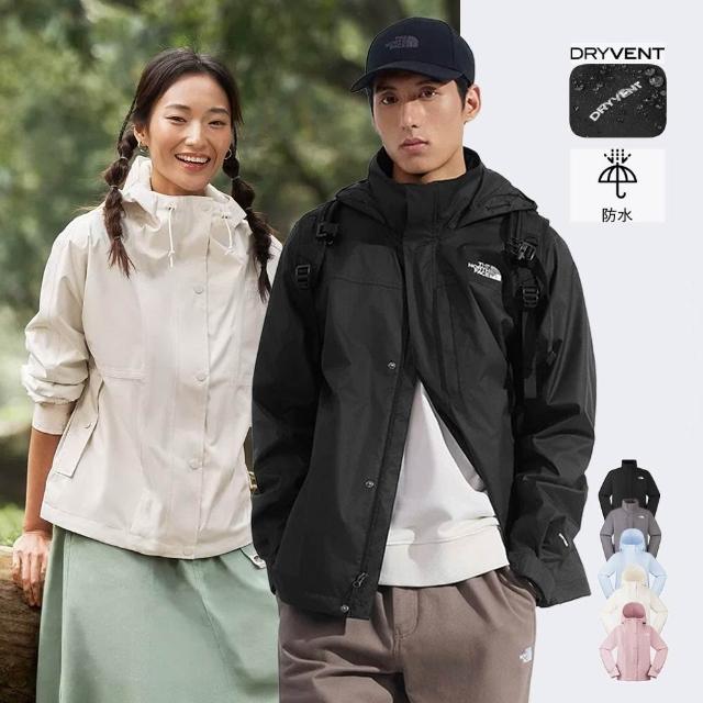 【The North Face】中性款DRYVENT防水衝鋒衣外套(多款任選)